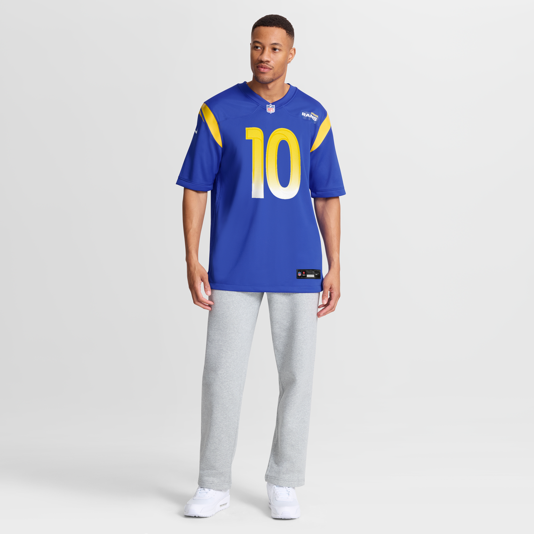 Men's Los Angeles Rams Britain Covey Royal Team Game NFL Football Jersey - view 7