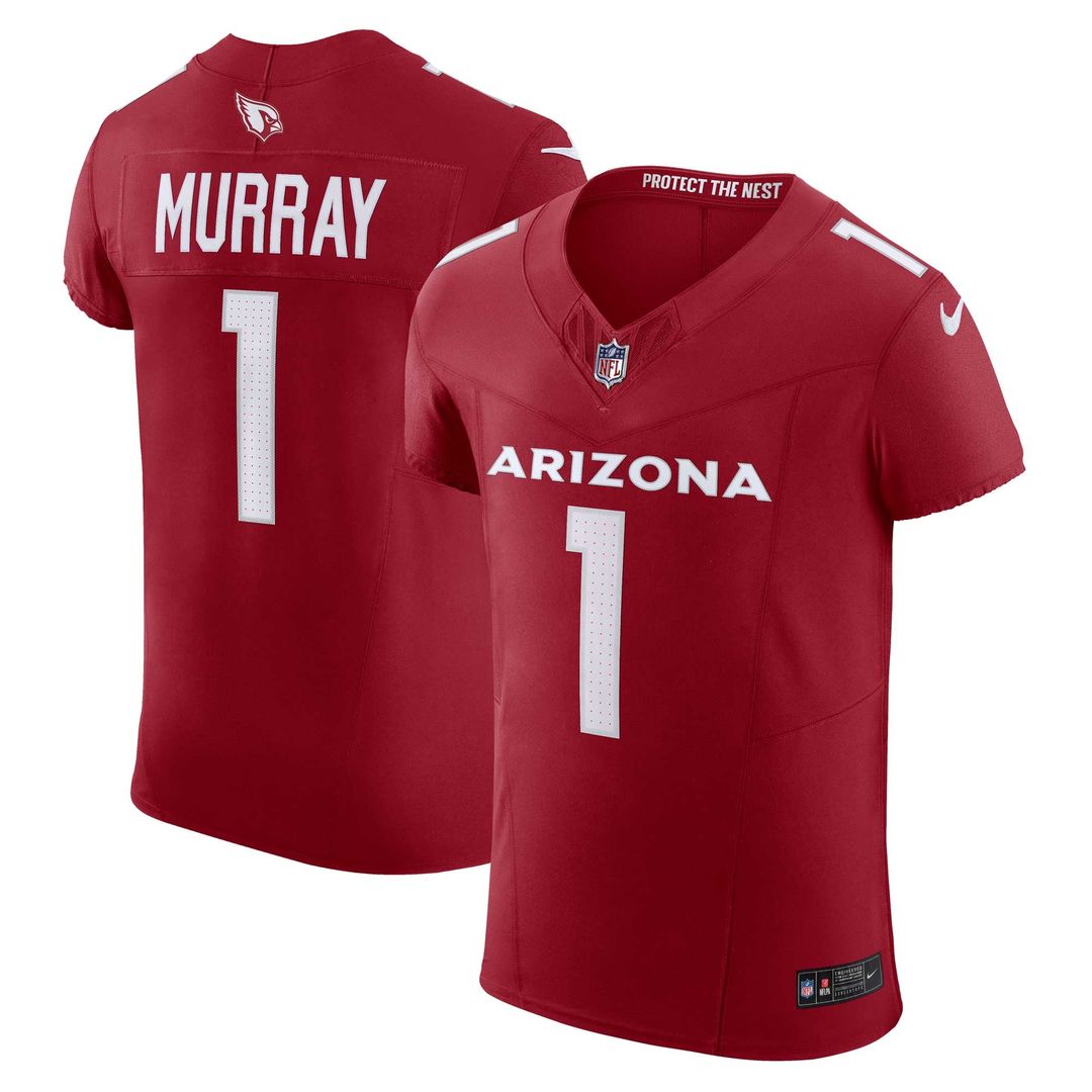 Men's Arizona Cardinals Kyler Murray Cardinal Team Elite NFL Football Jersey - view 1