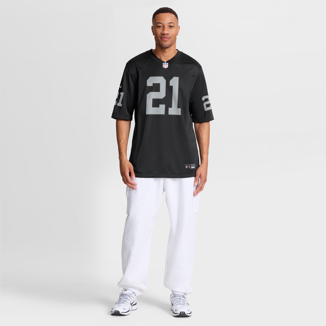 Men's Las Vegas Raiders Cliff Branch Black Retired Player Game NFL Football Jersey - view 7