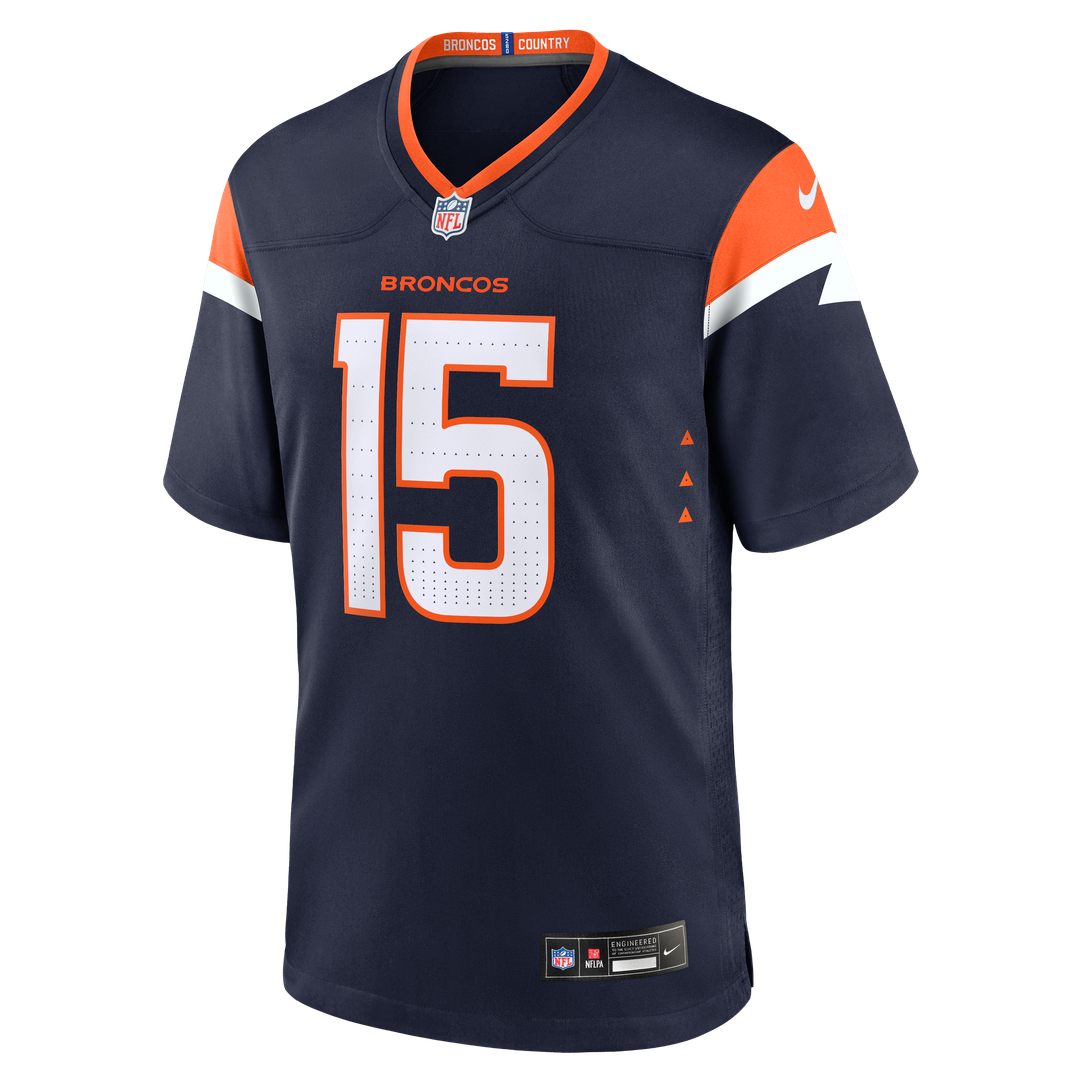 Men's Denver Broncos Nik Bonitto Orange Team Game NFL Football Jersey - view 23