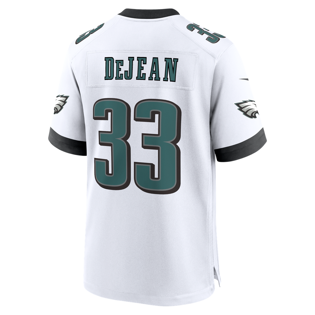 Men's Philadelphia Eagles Cooper DeJean Midnight Green Team Game NFL Football Jersey - view 12