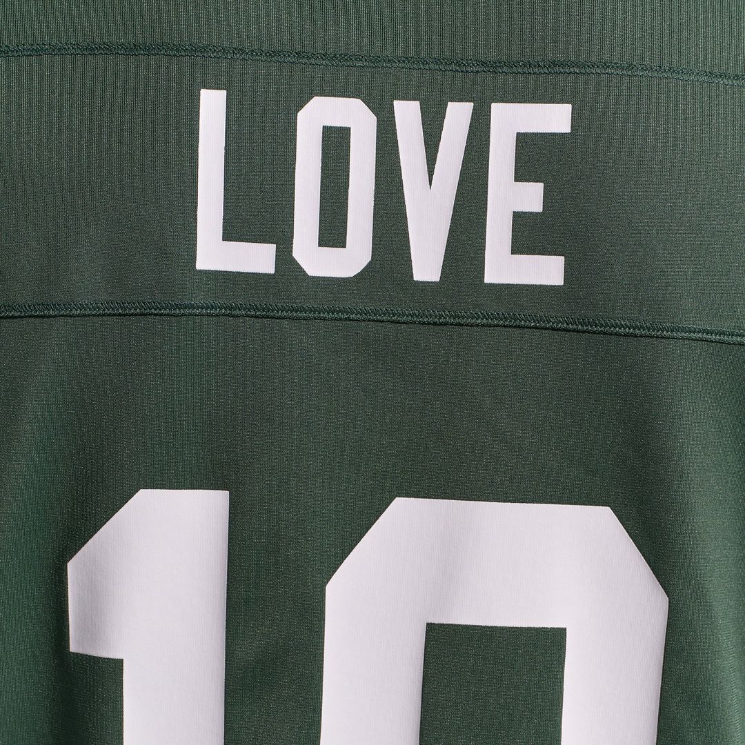 Men's Green Bay Packers Jordan Love Green Player Game NFL Football Jersey - view 12