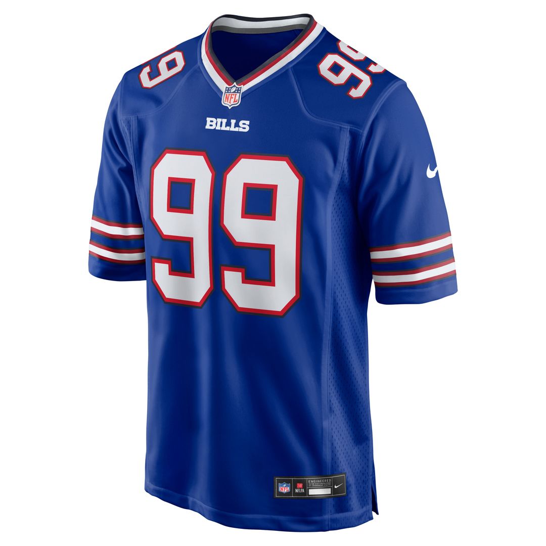 Men's Buffalo Bills T.J. Parker Royal Game NFL Football Jersey - view 2