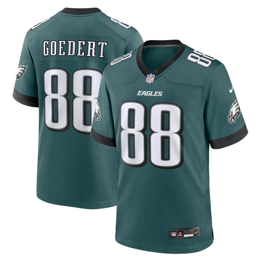 Men's Philadelphia Eagles Dallas Goedert Midnight Green Team Game NFL Football Jersey - view 1