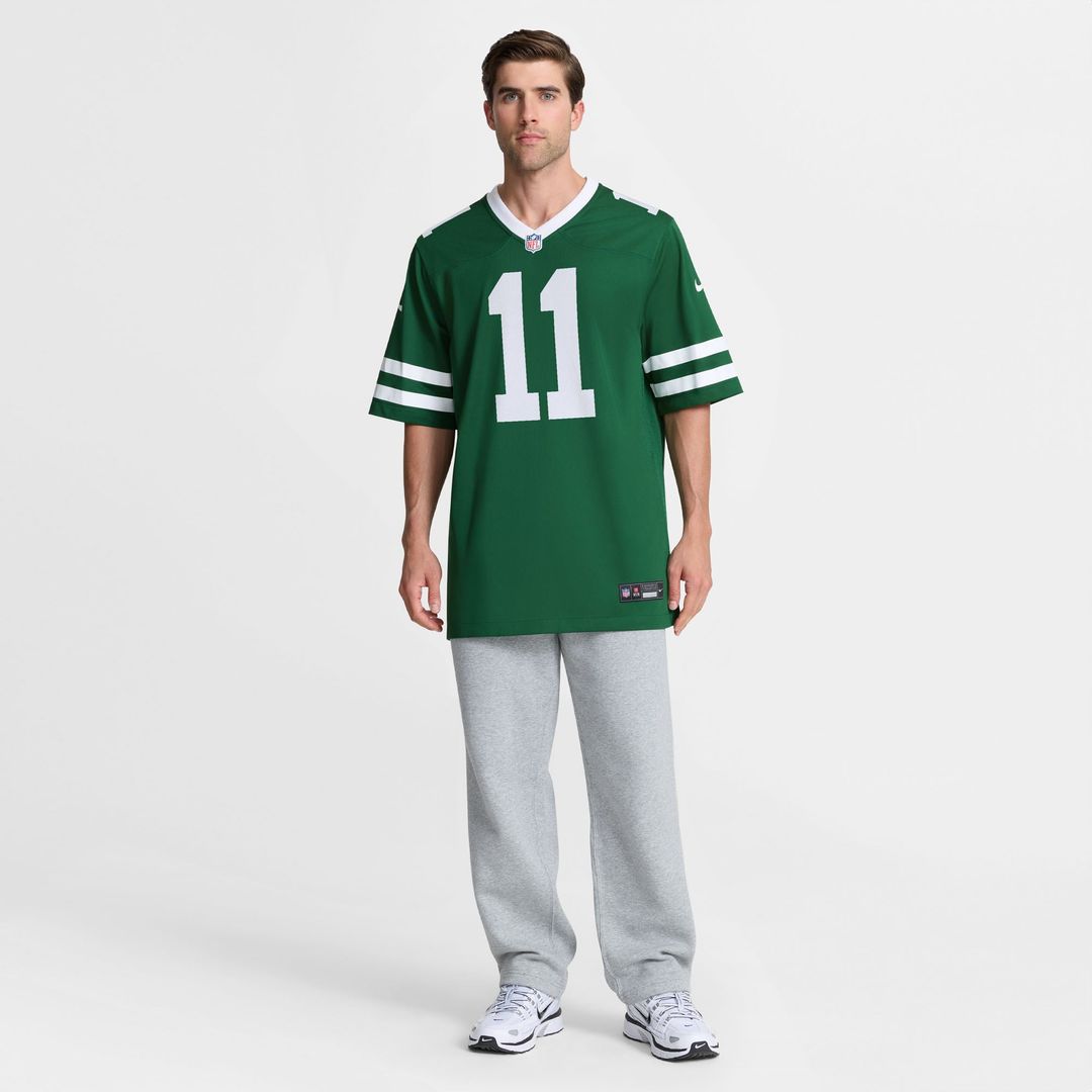 Men's New York Jets Omar Cooper Jr. Green Team Game NFL Football Jersey - view 2