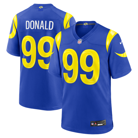 Men's Los Angeles Rams Aaron Donald Royal Game NFL Football Jersey - view 1