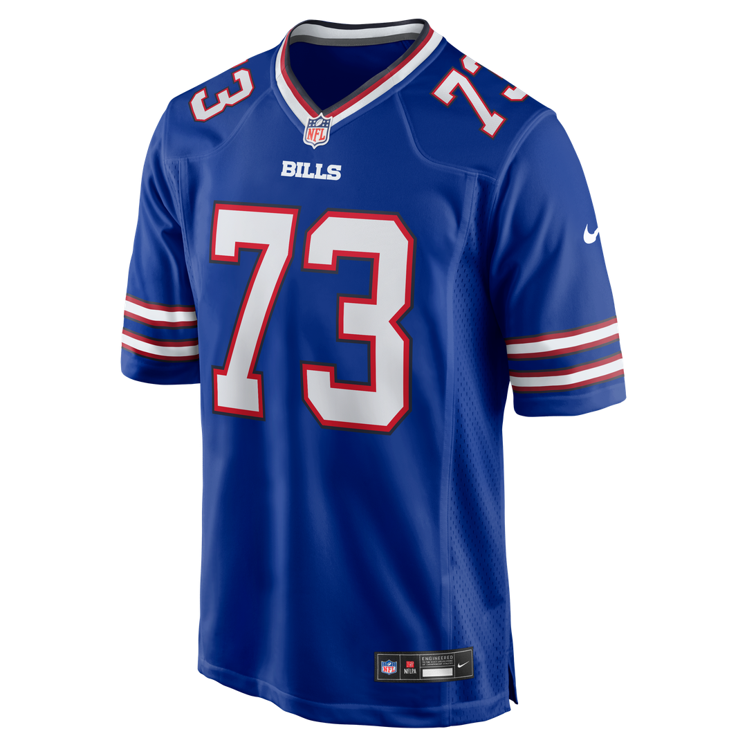 Men's Buffalo Bills Dion Dawkins Royal Game NFL Football Jersey - view 2