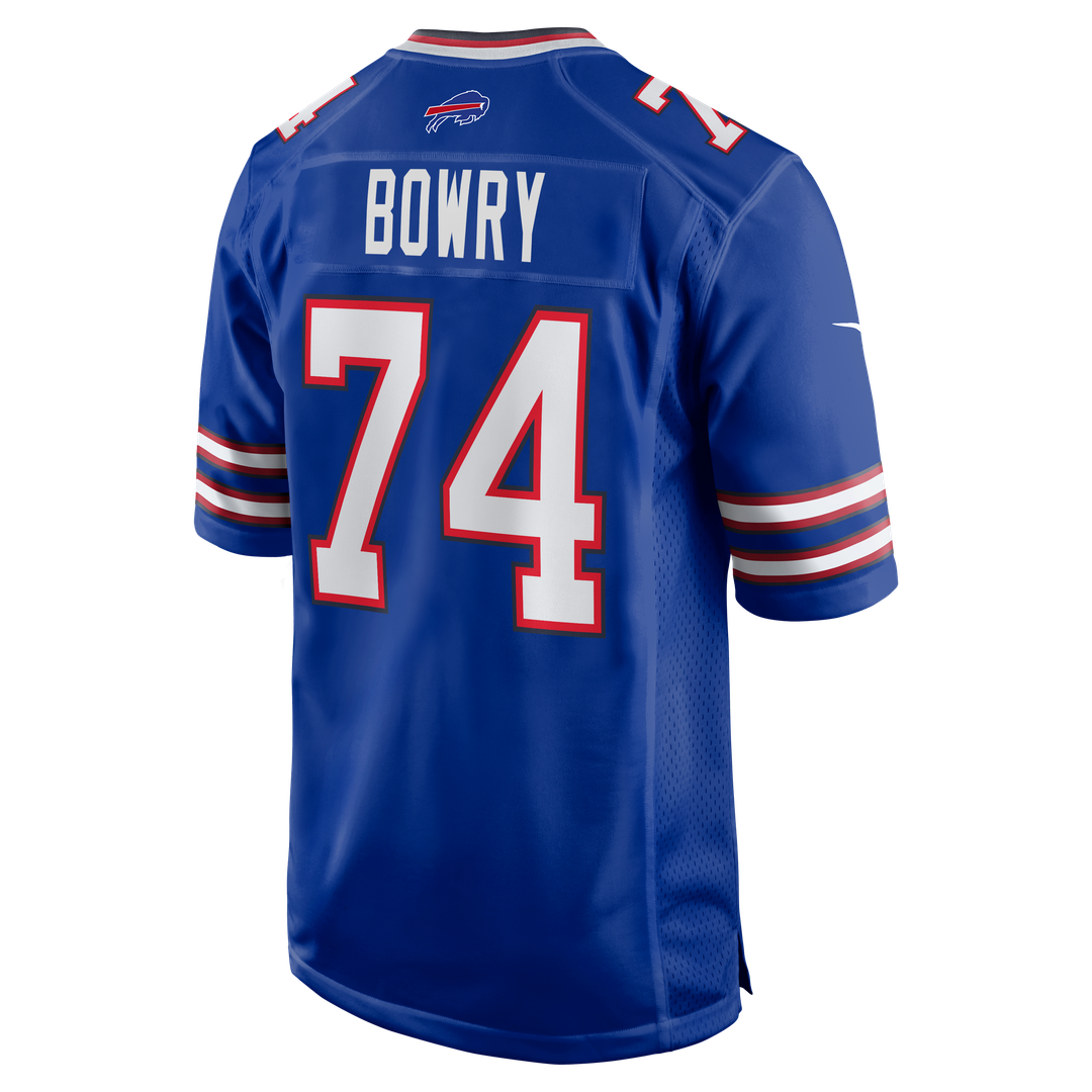 Men's Buffalo Bills Jude Bowry Royal Team Game NFL Football Jersey - view 5