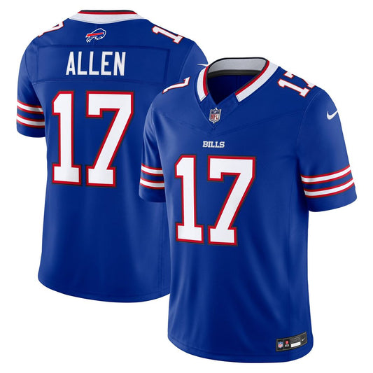 Men's Buffalo Bills Josh Allen Royal Team Stitched Limited NFL Football Jersey - view 1