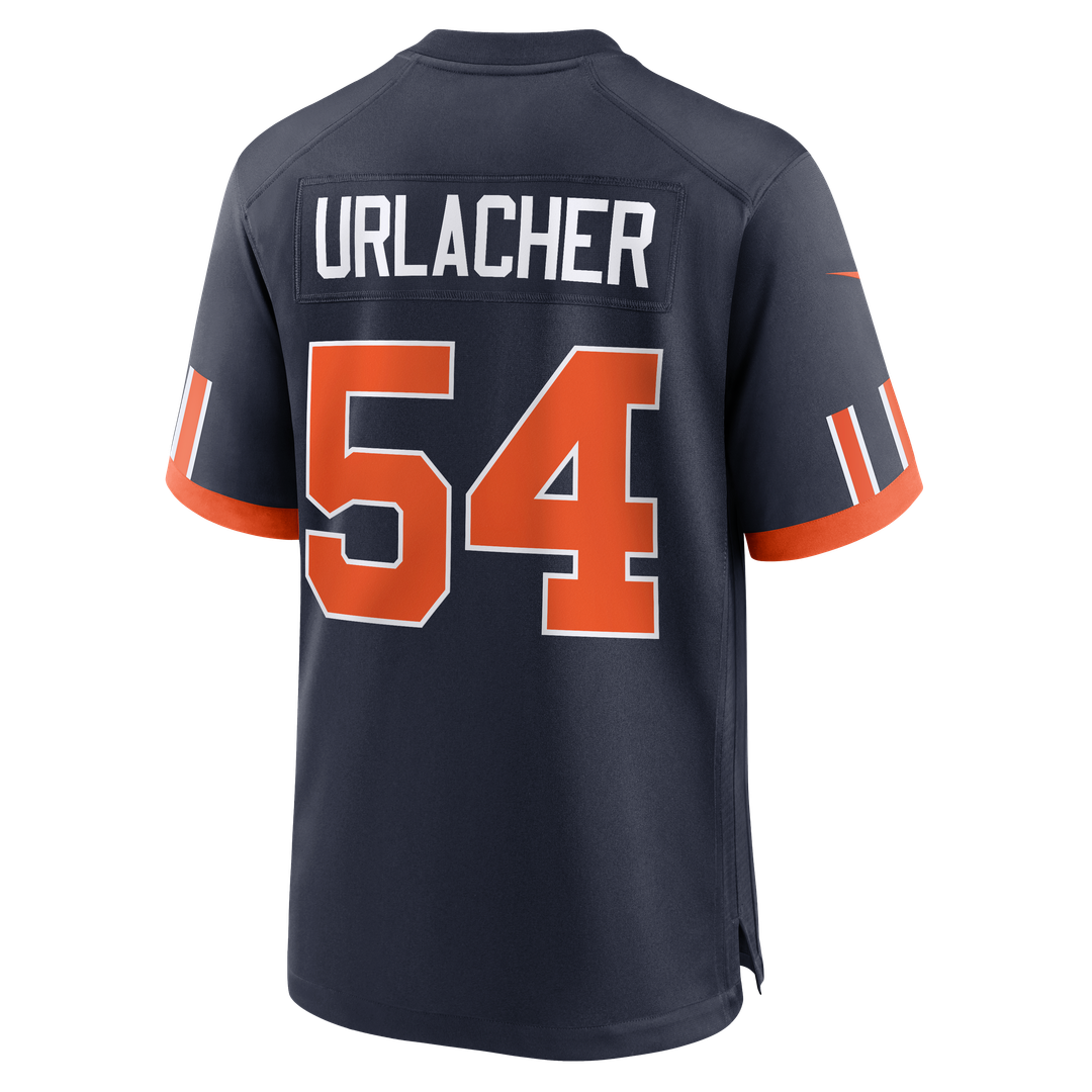 Men's Chicago Bears Brian Urlacher Navy 2026 Rivalries Collection Game NFL Football Jersey - view 3
