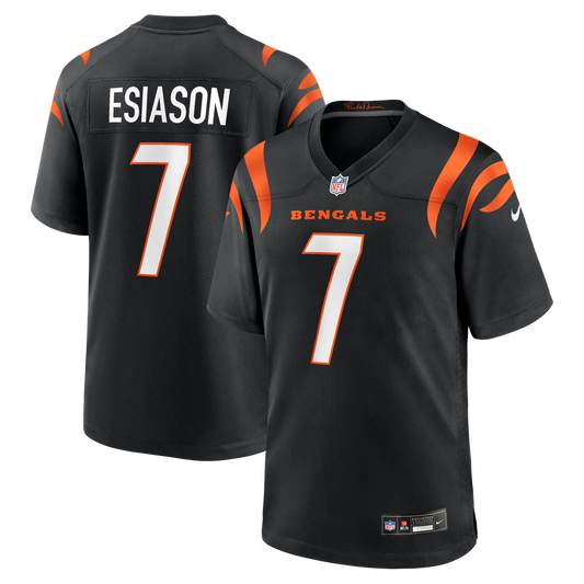 Men's Cincinnati Bengals Boomer Esiason Black NFL Football Jersey - view 1