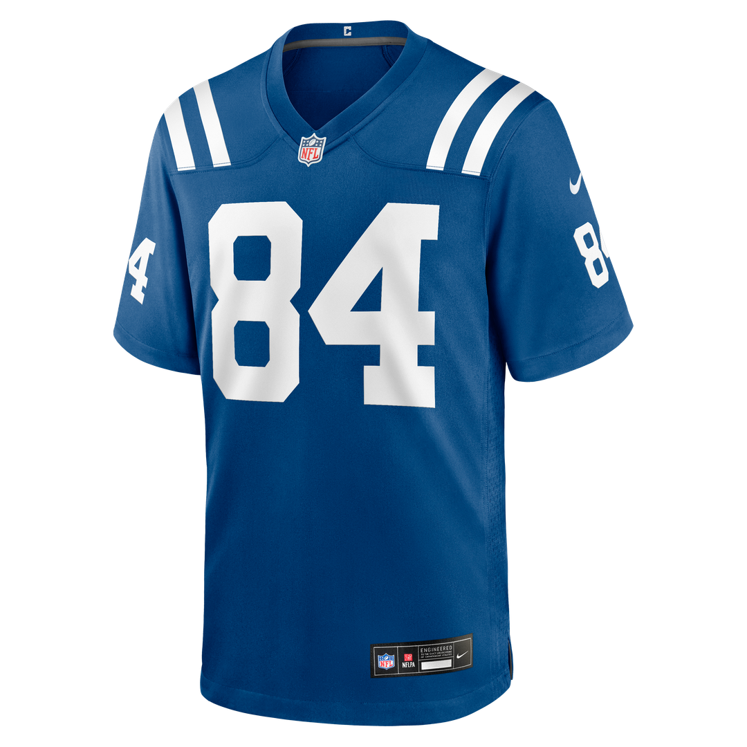 Men's Indianapolis Colts Tyler Warren Royal Team Game NFL Football Jersey - view 2