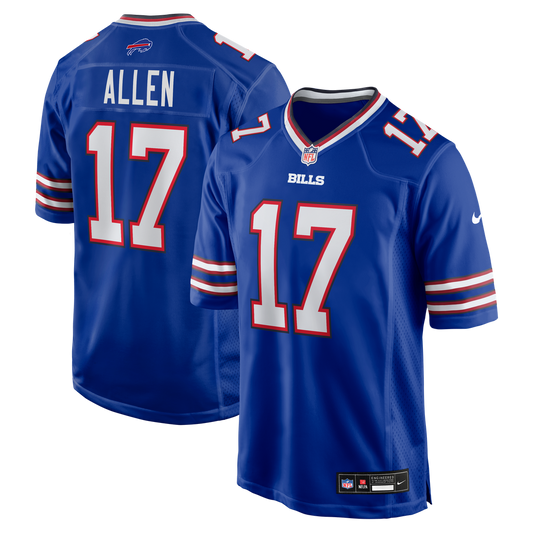 Men's Buffalo Bills Josh Allen Royal Game NFL Football Jersey - view 1