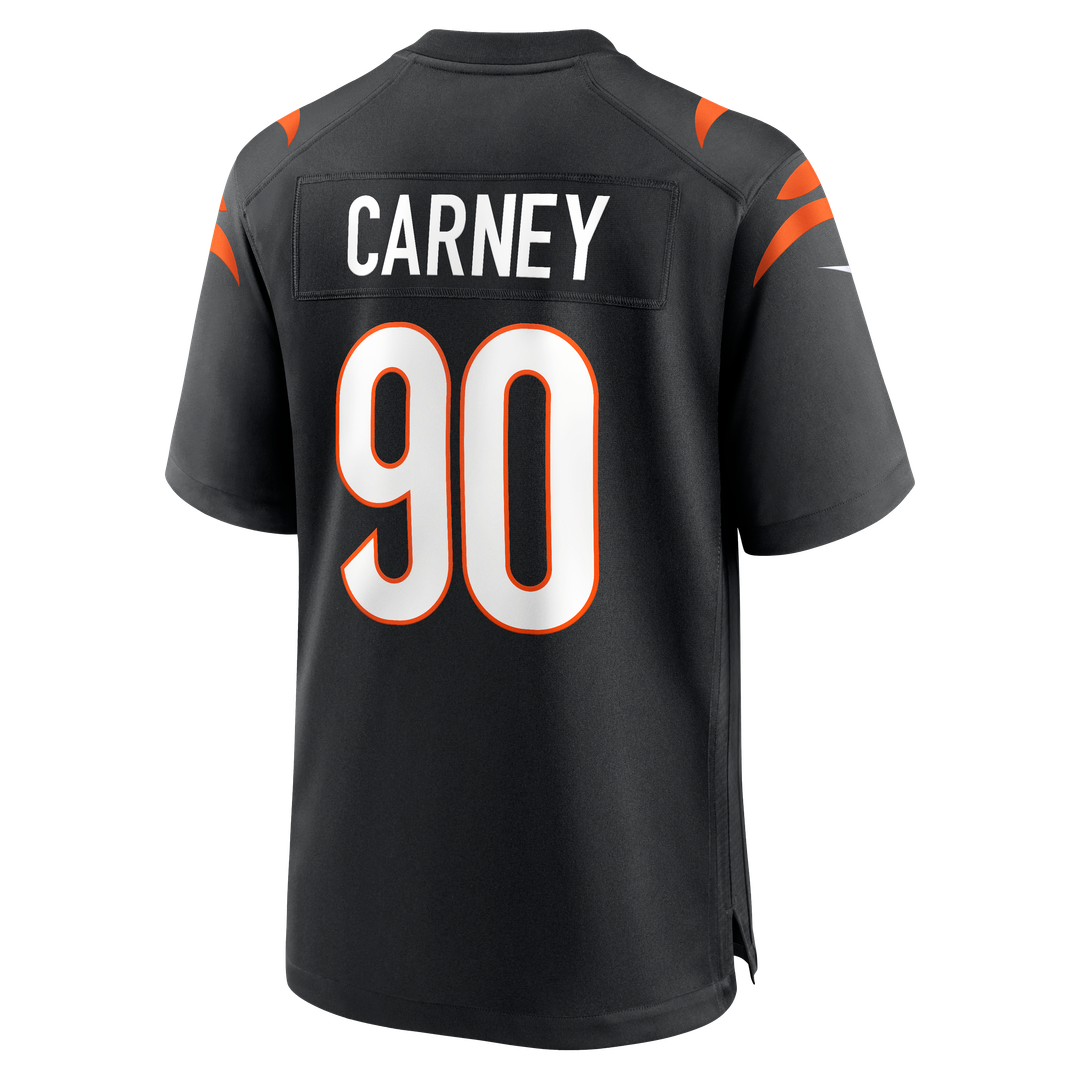 Men's Cincinnati Bengals Owen Carney Black Home Game NFL Football Jersey - view 3