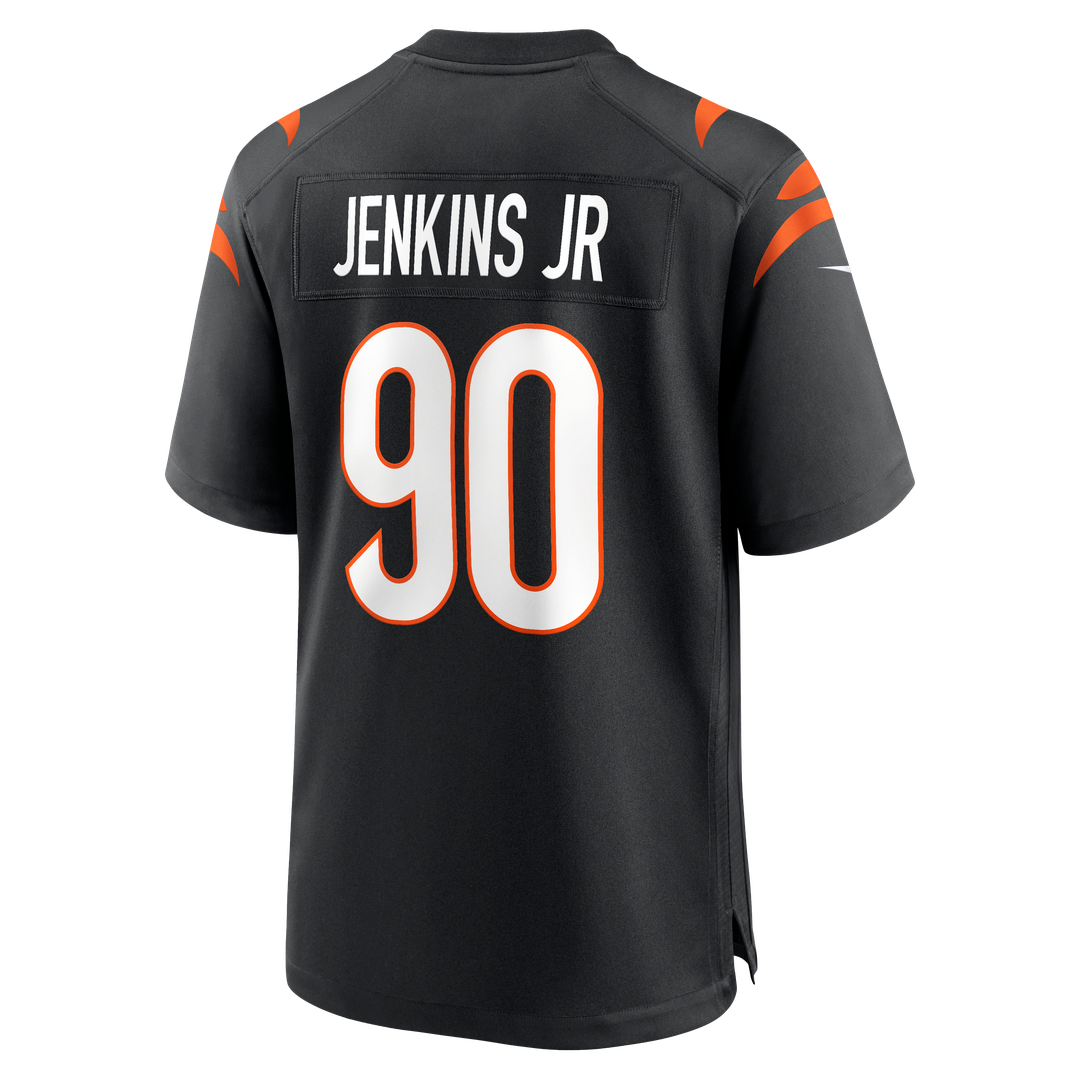 Men's Cincinnati Bengals Kris Jenkins Jr. Black Game NFL Football Jersey - view 3