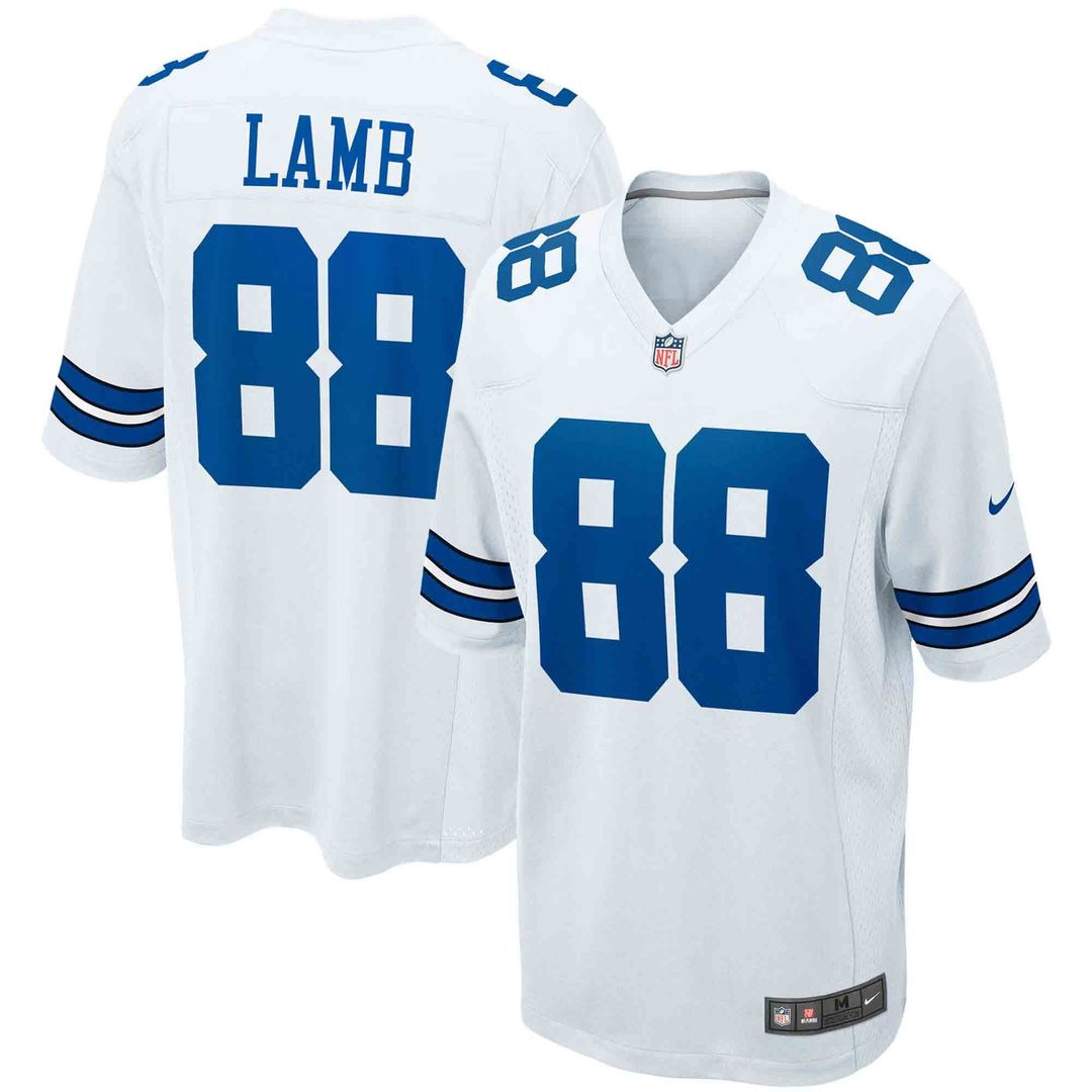 Men's Dallas Cowboys CeeDee Lamb Navy Game NFL Football Jersey - view 21