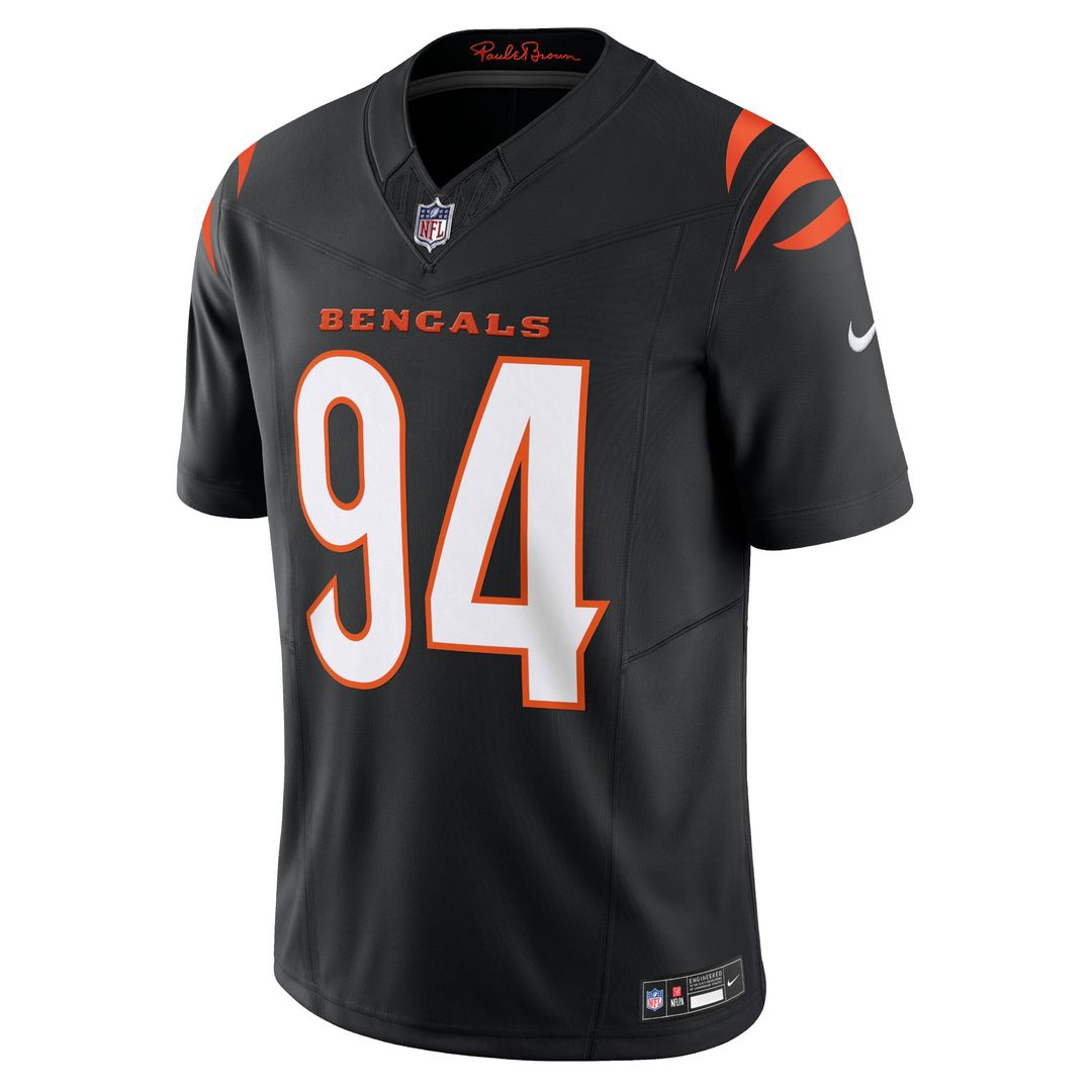 Men's Cincinnati Bengals Sam Hubbard White Limited NFL Football Jersey - view 8