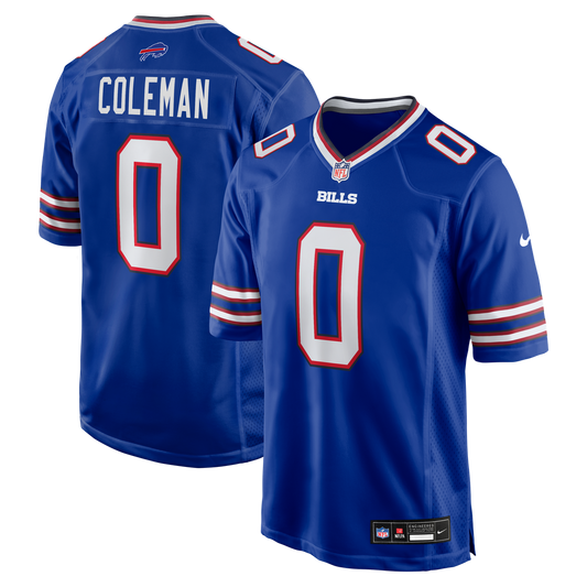 Men's Buffalo Bills Keon Coleman Royal Player Game NFL Football Jersey - view 1