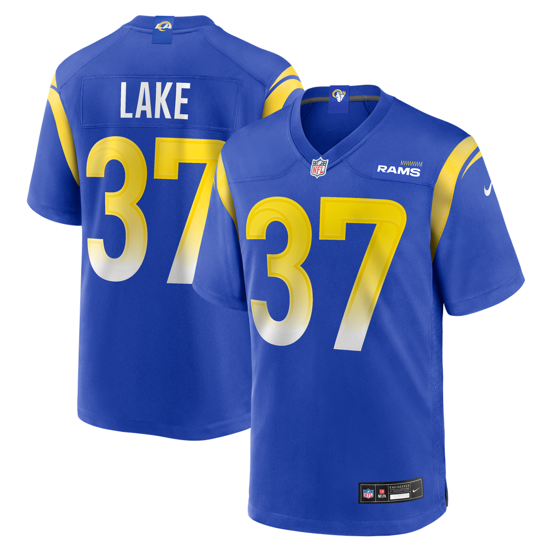 Men's Los Angeles Rams Quentin Lake Royal Game NFL Football Jersey - view 1