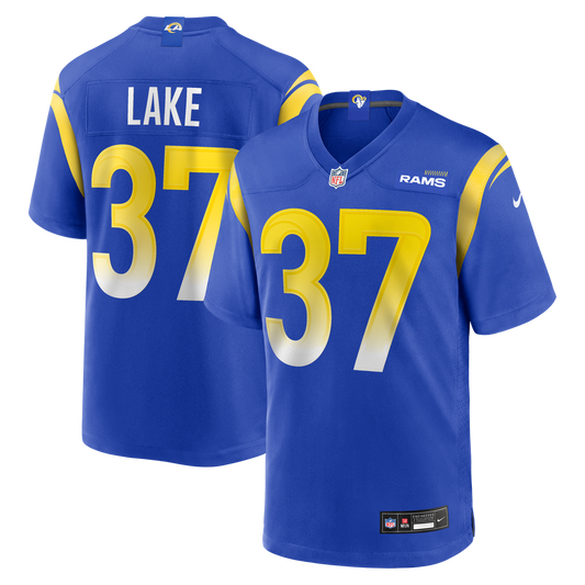 Men's Los Angeles Rams Quentin Lake Royal Game NFL Football Jersey - view 1