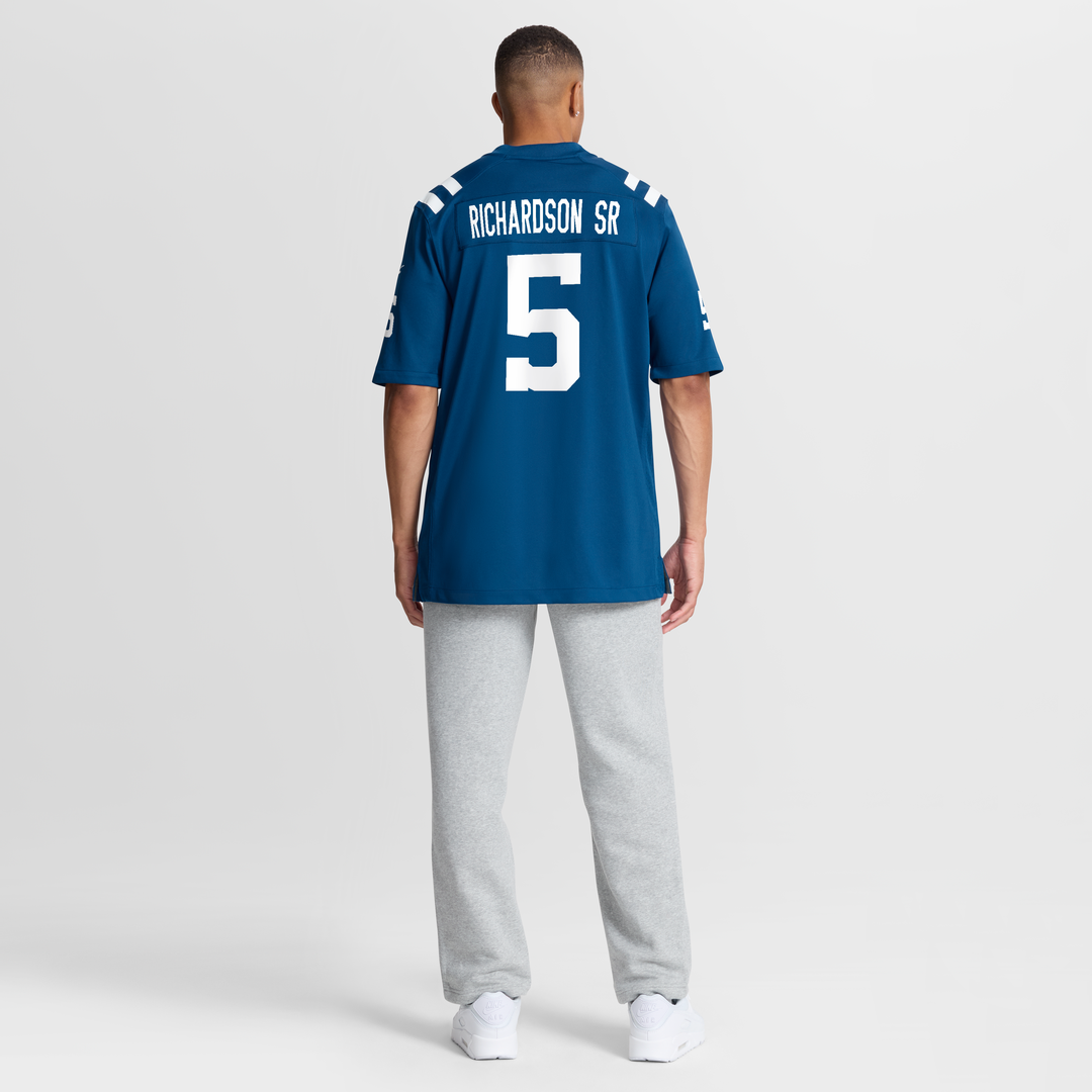 Men's Indianapolis Colts Anthony Richardson Sr. Royal Team Game NFL Football Jersey - view 8