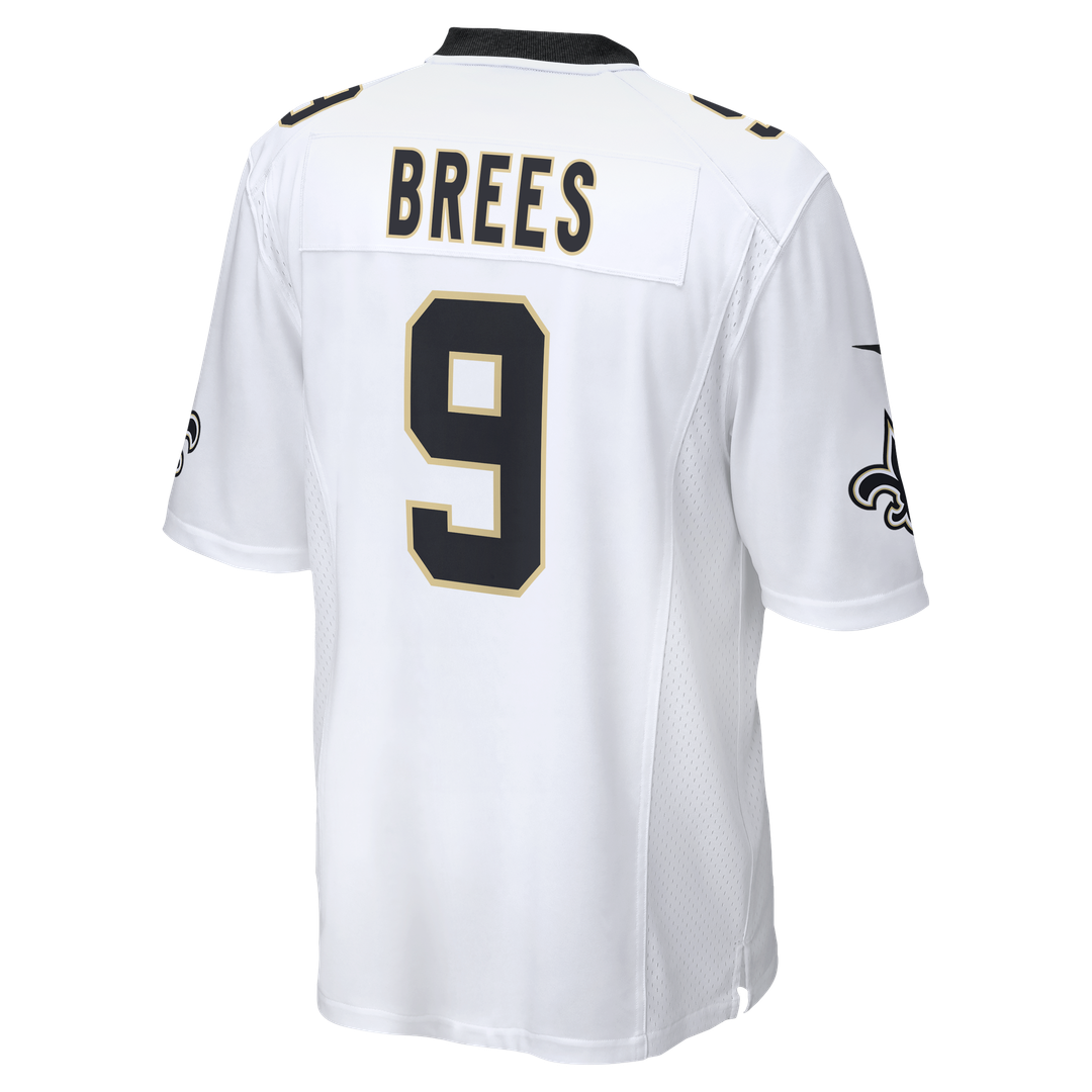 Men's New Orleans Saints Drew Brees Black Team Game NFL Football Jersey - view 13