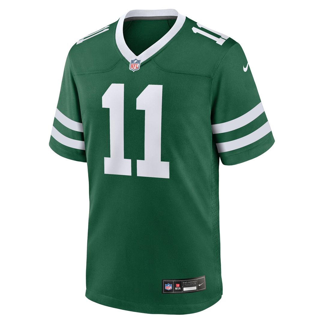 Men's New York Jets Omar Cooper Jr. Green Team Game NFL Football Jersey - view 4