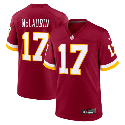 Men's Washington Commanders Terry McLaurin Burgundy Game NFL Football Jersey - view 1