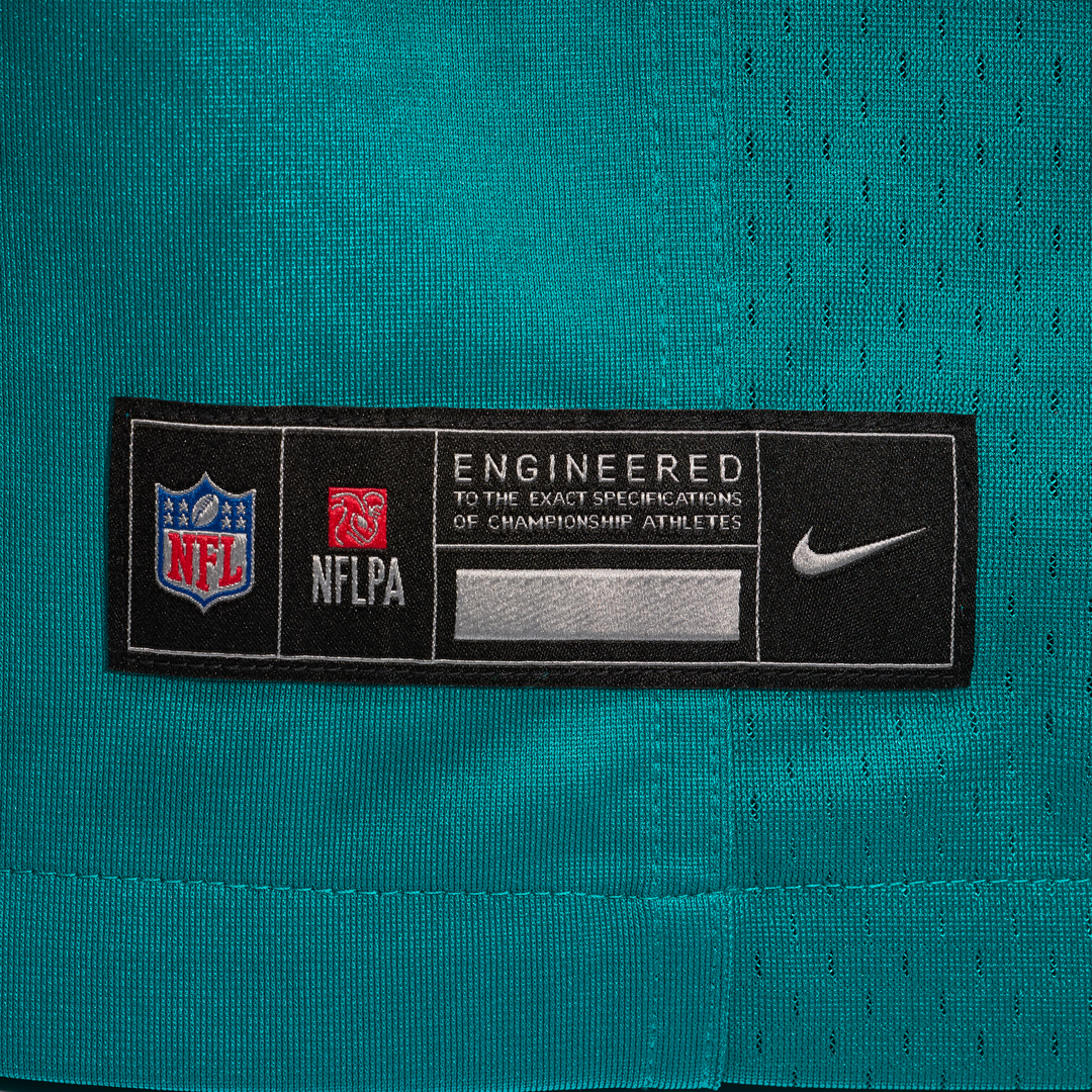 Men's Miami Dolphins Jacob Rodriguez White Game NFL Football Jersey - view 12