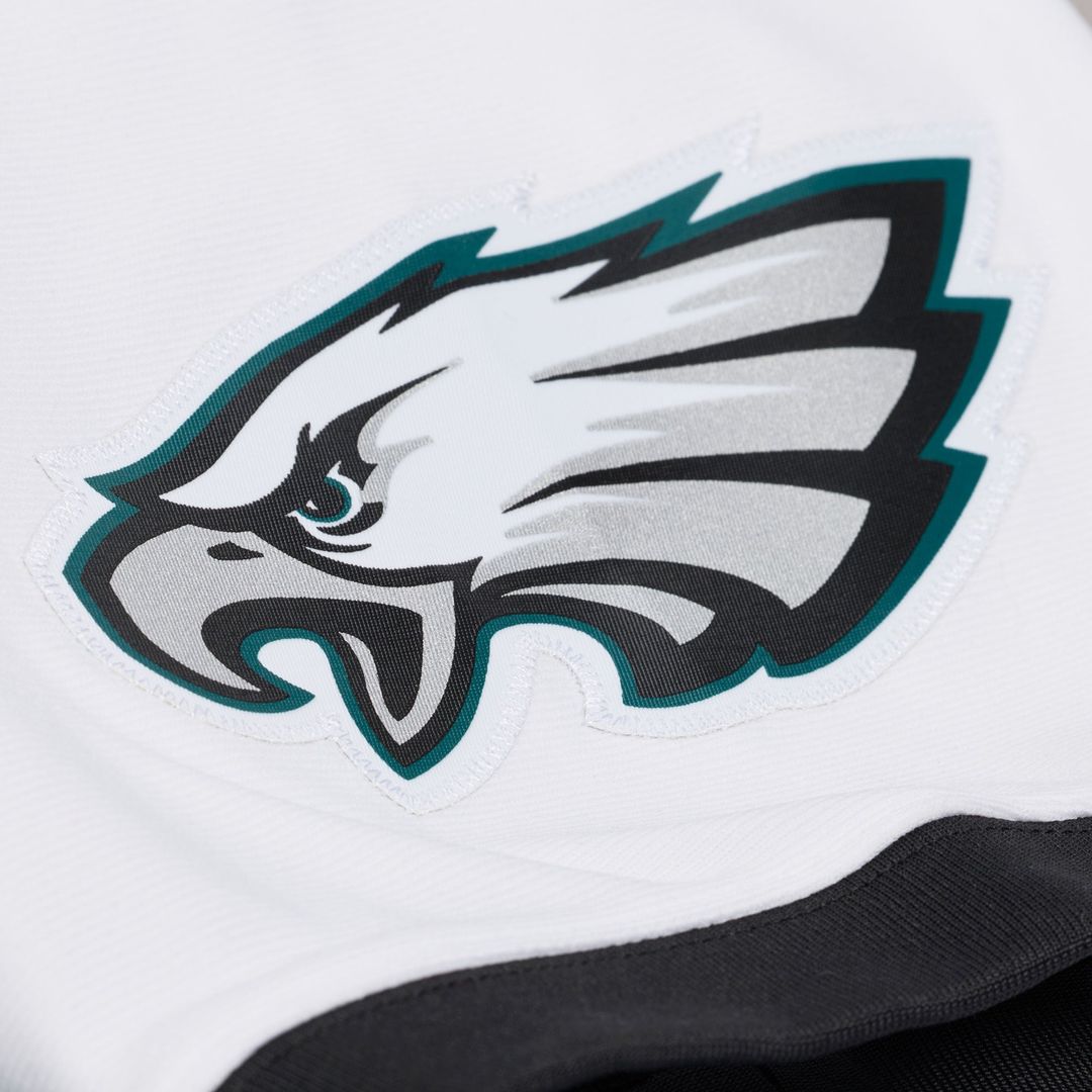 Men's Philadelphia Eagles Jason Kelce White Big & Tall 2011 Legacy Replica NFL Football Jersey - view 8