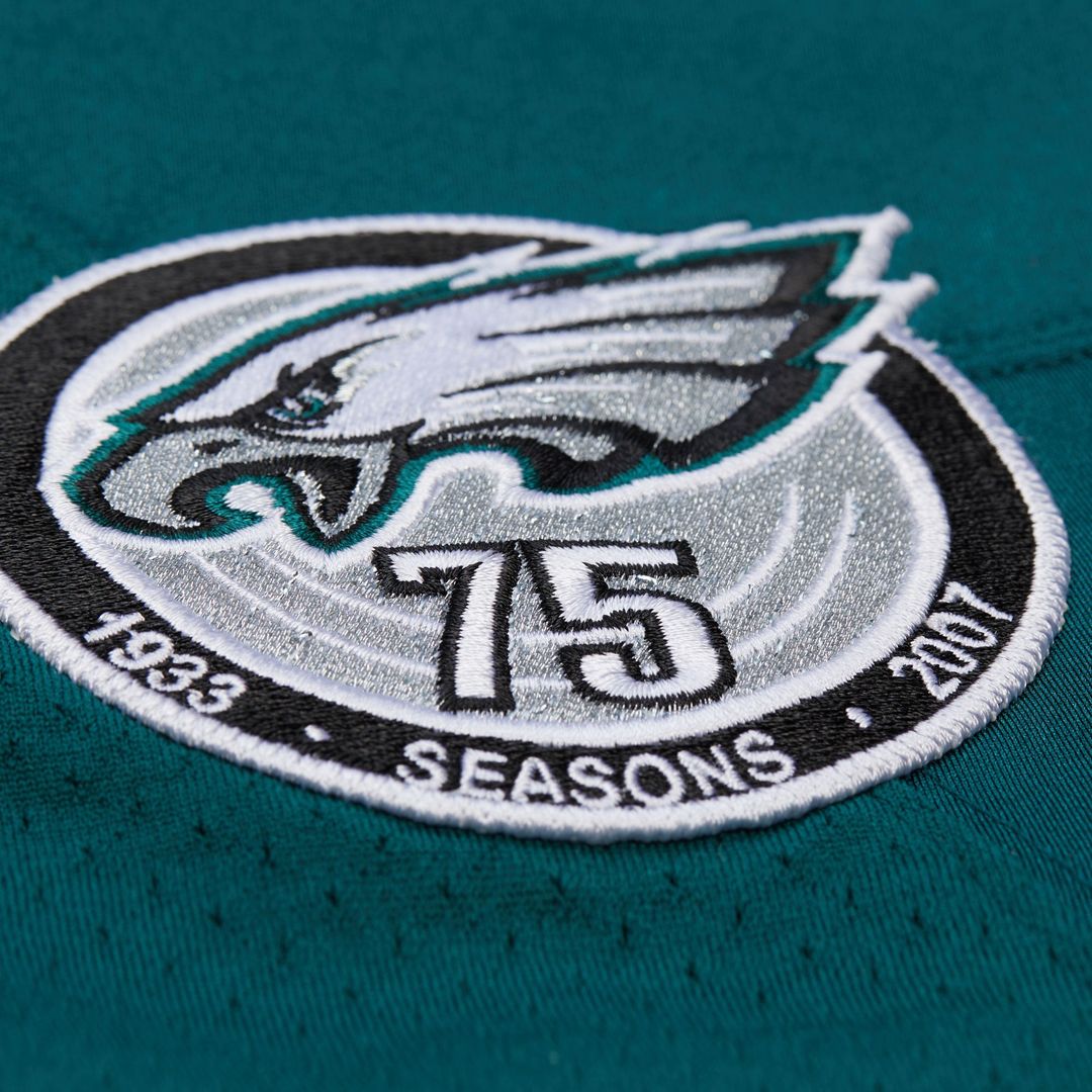Men's Philadelphia Eagles Brian Dawkins Green 2007 Throwback NFL Football Jersey - view 14