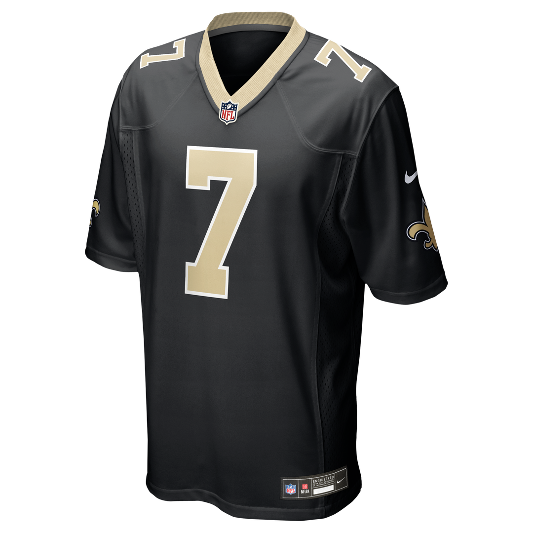 Men's New Orleans Saints Morten Andersen Black Game NFL Football Jersey - view 2