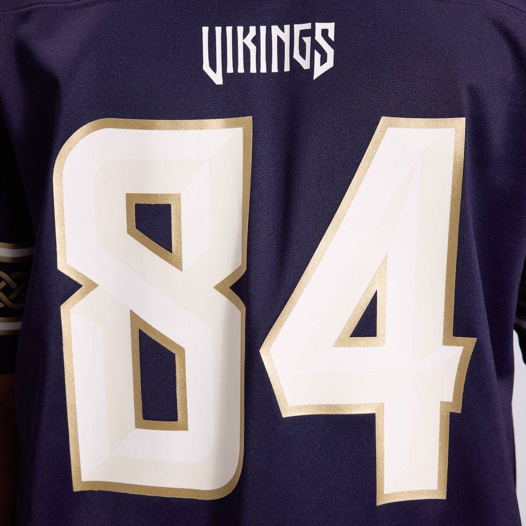 Men's Minnesota Vikings Randy Moss Purple 2026 Rivalries Collection Game NFL Football Jersey - view 17