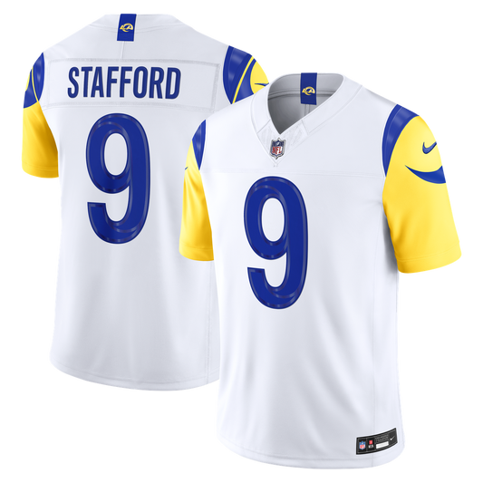 Men's Los Angeles Rams Matthew Stafford White Stitched Limited NFL Football Jersey - view 1