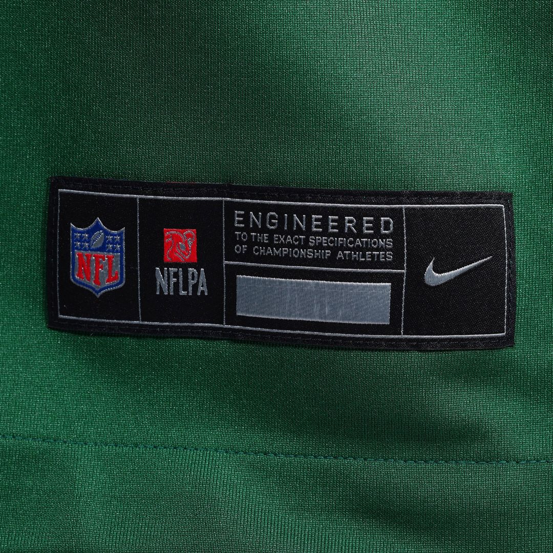 Men's New York Jets David Bailey Green Team Game NFL Football Jersey - view 6