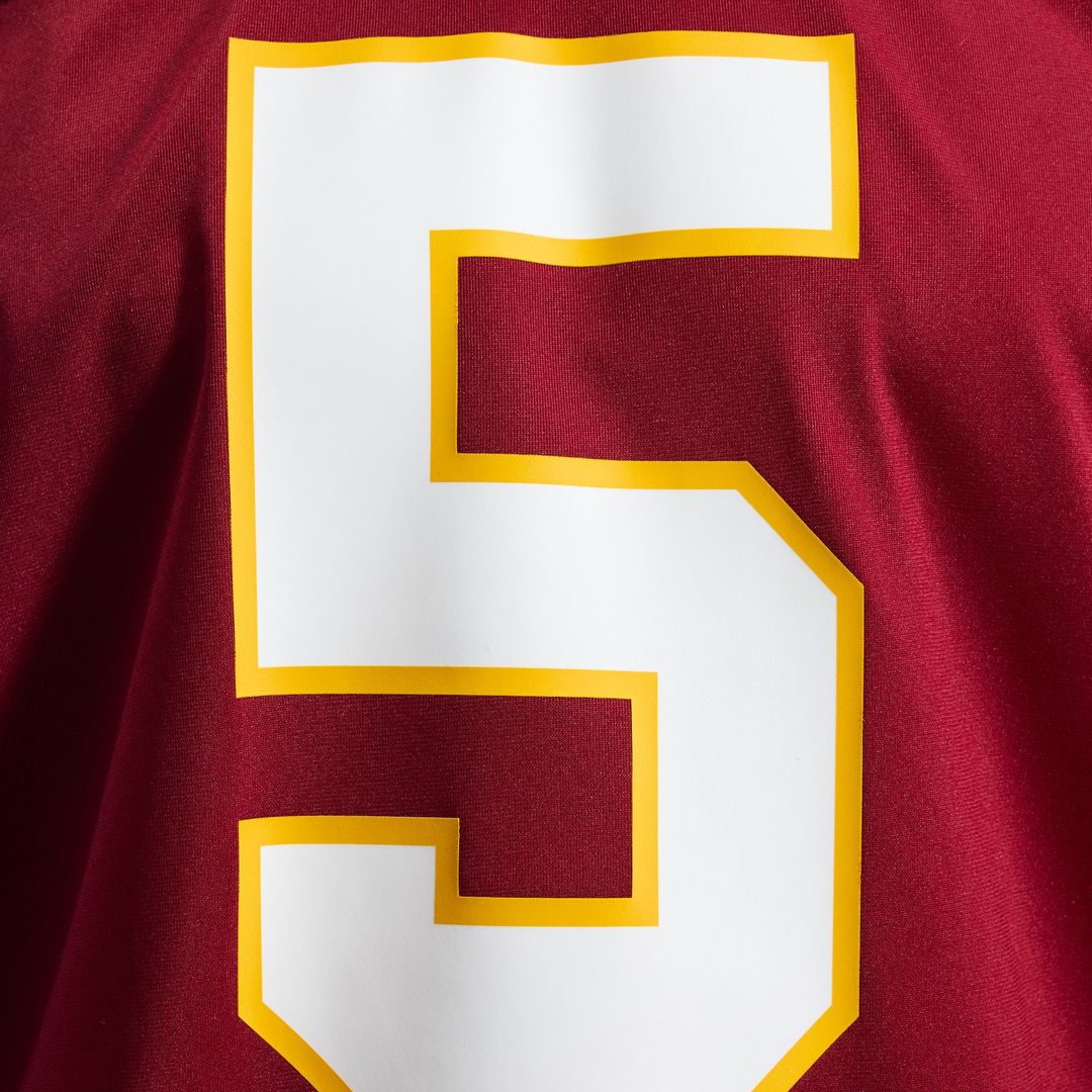 Men's Washington Commanders Jayden Daniels Burgundy Game NFL Football Jersey - view 11