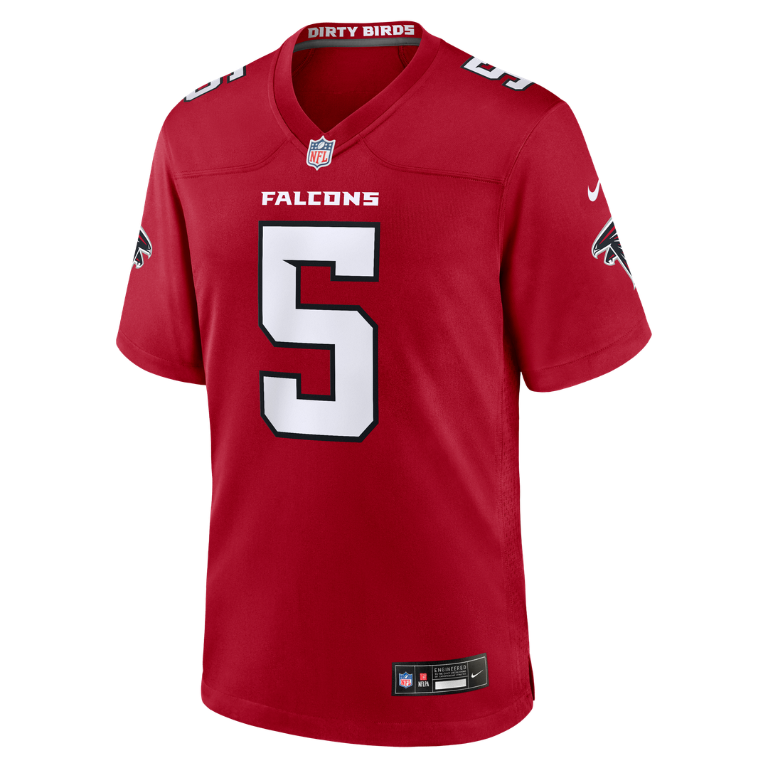 Men's Atlanta Falcons Drake London White Game NFL Football Jersey - view 16