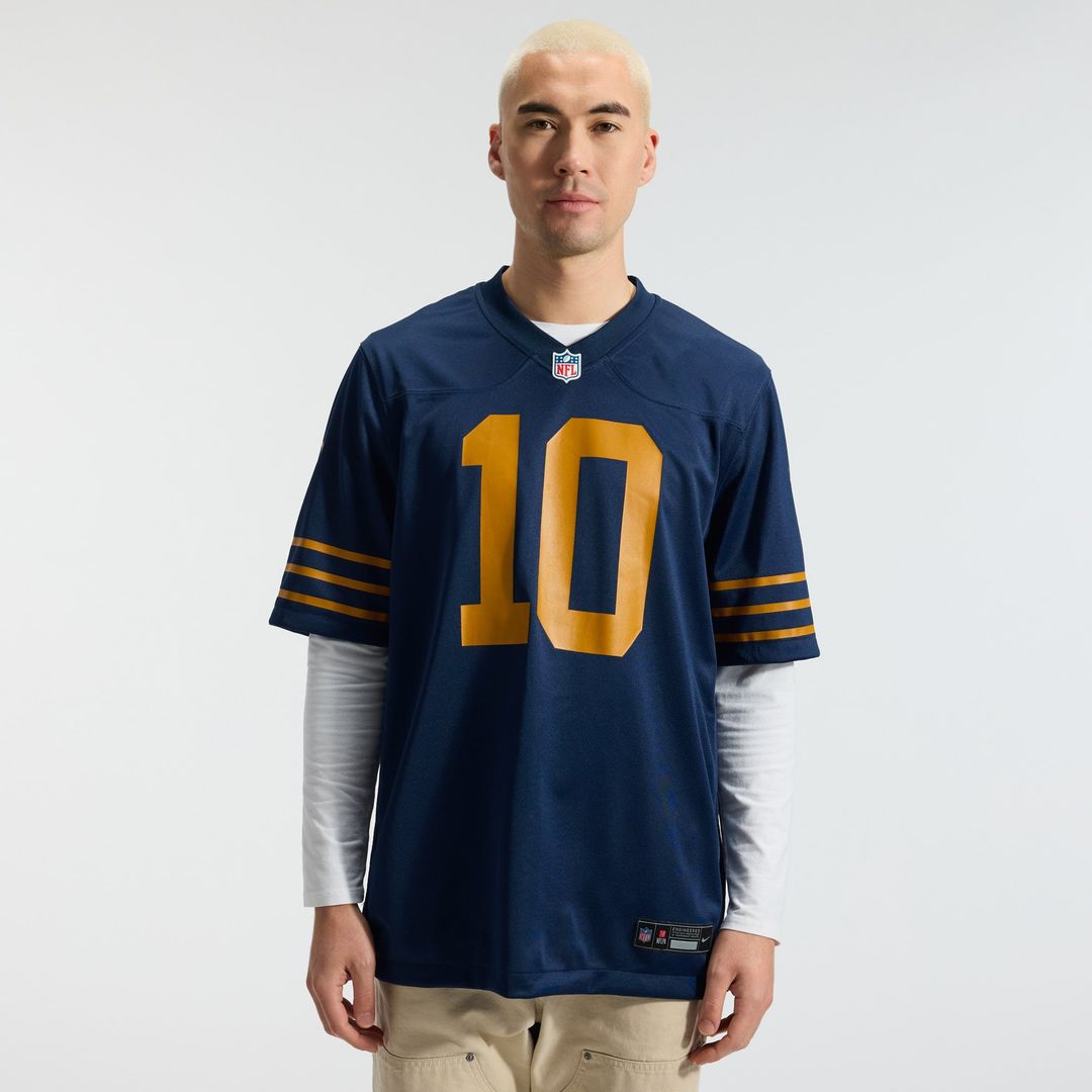 Men's Green Bay Packers Jordan Love Green Player Game NFL Football Jersey - view 31