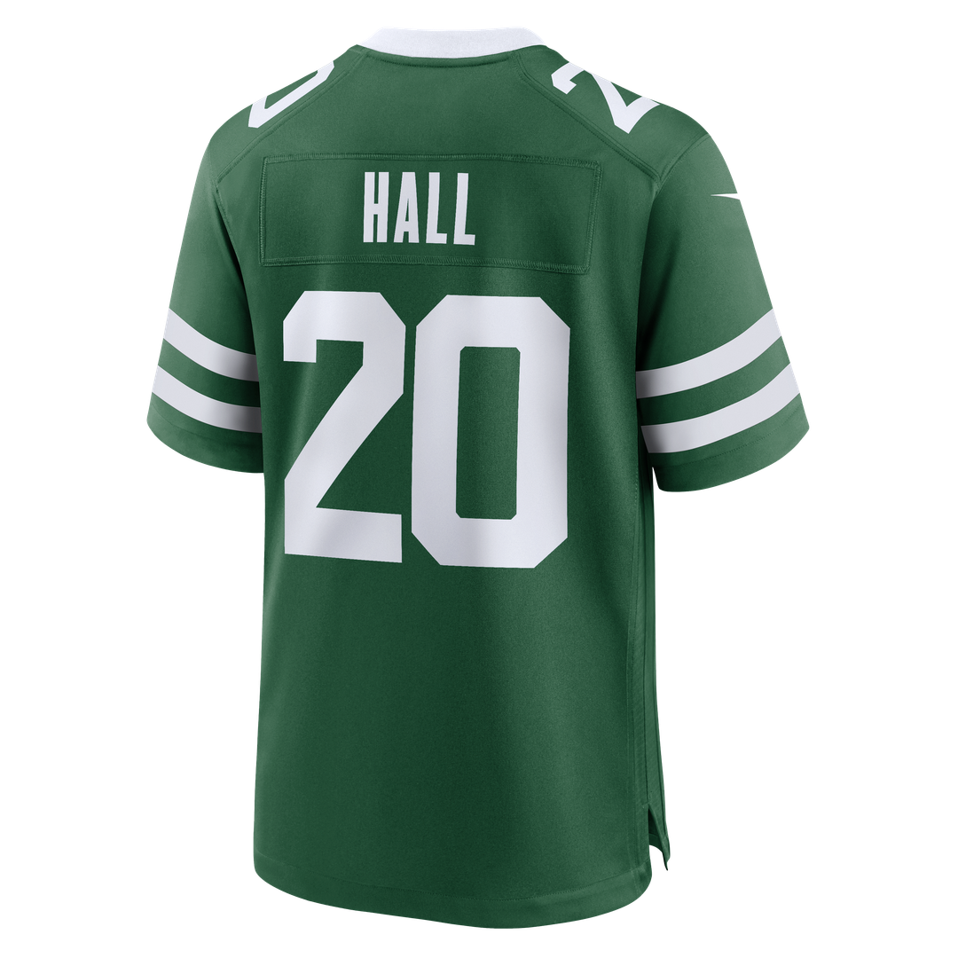Men's New York Jets Breece Hall Legacy Black Alternate Game NFL Football Jersey - view 20