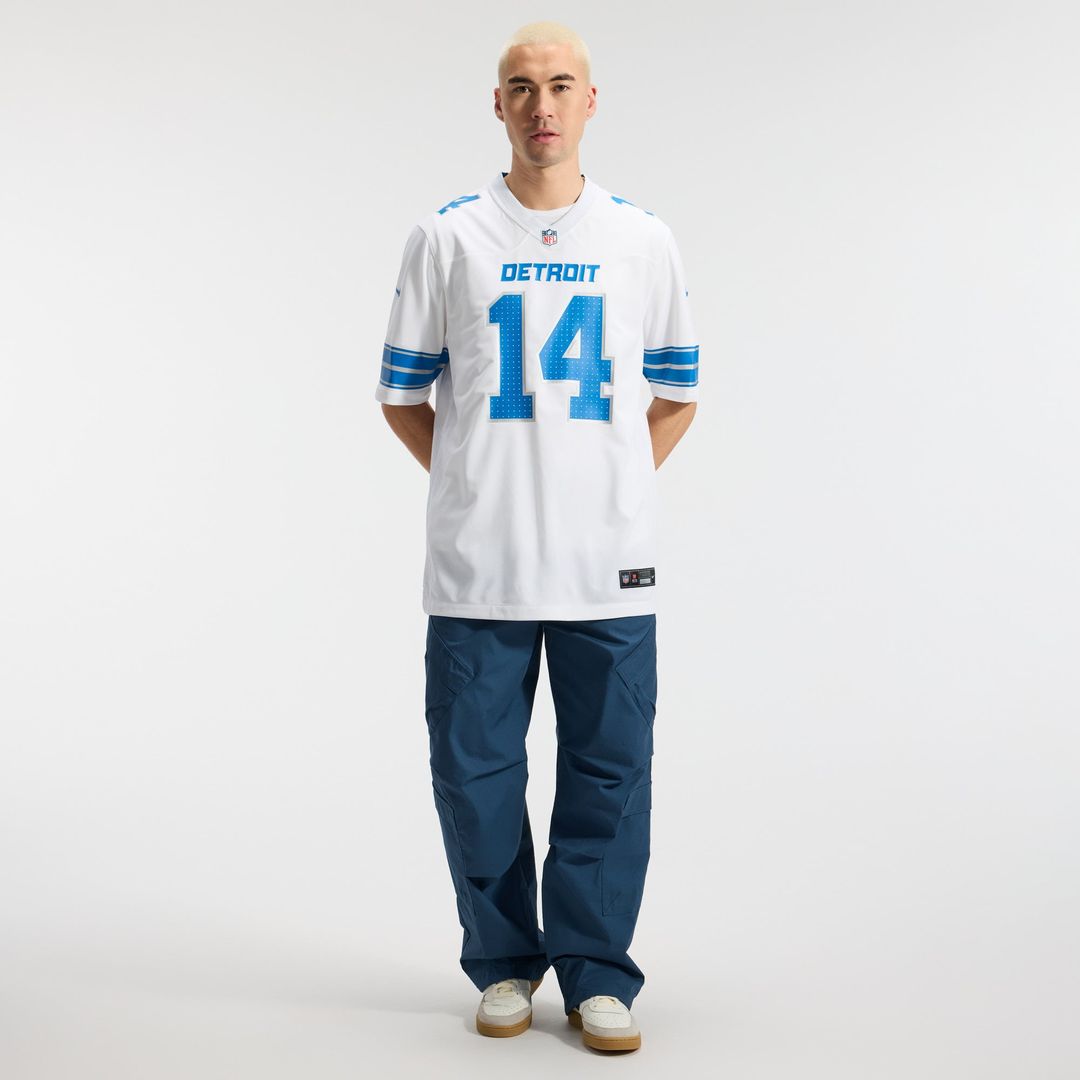 Men's Detroit Lions Amon-Ra St. Brown Blue Game NFL Football Jersey - view 31