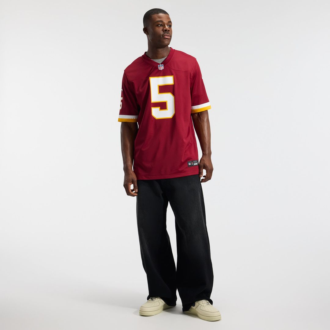 Men's Washington Commanders Jayden Daniels Burgundy Game NFL Football Jersey - view 5