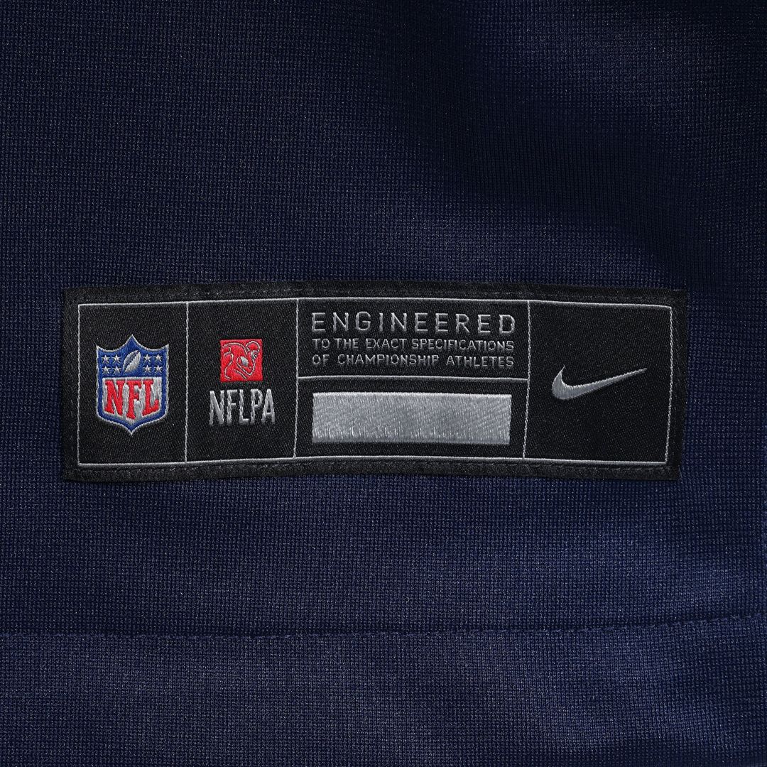 Men's New England Patriots Tom Brady White Retired Game NFL Football Jersey - view 12
