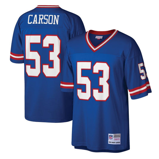 Men's New York Giants Harry Carson Royal Legacy Replica NFL Football Jersey - view 1