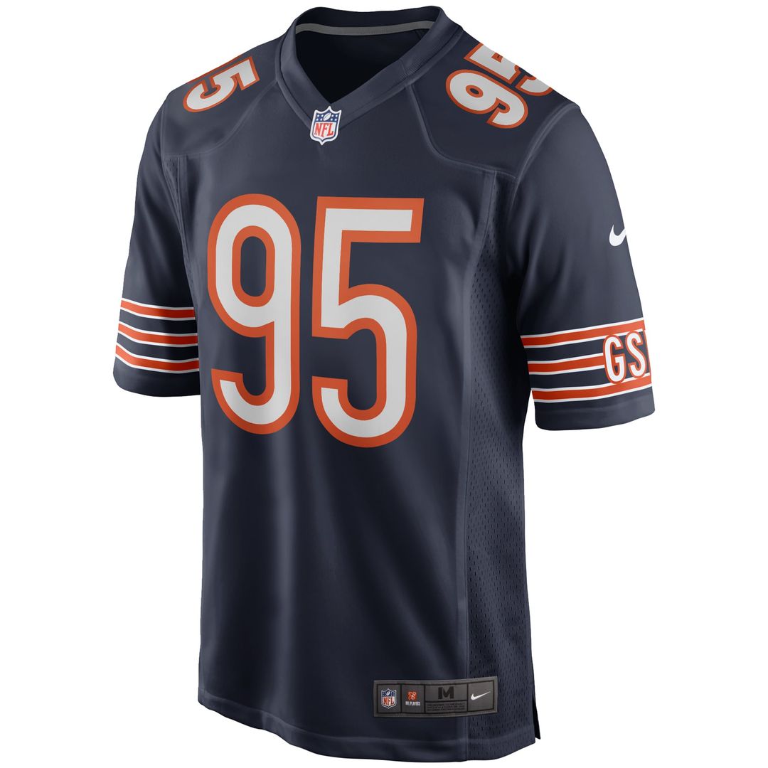 Men's Chicago Bears Richard Dent Navy Game NFL Football Jersey - view 2