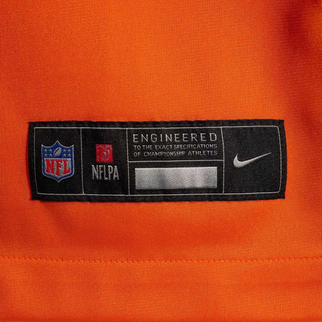 Men's Denver Broncos Champ Bailey Orange Retired Player Alternate Game NFL Football Jersey - view 6