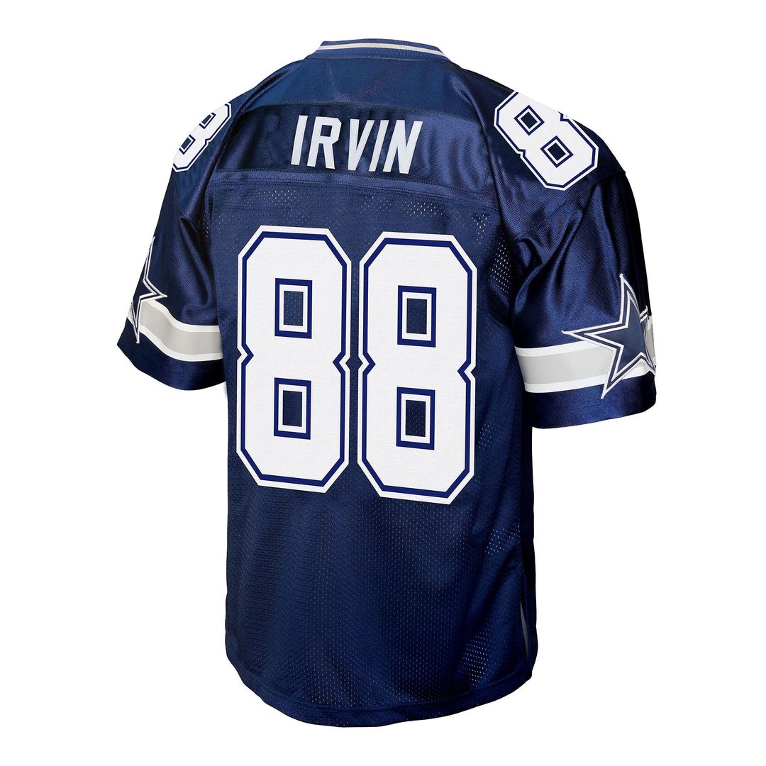 Men's Dallas Cowboys Michael Irvin Navy Legacy Replica NFL Football Jersey - view 3