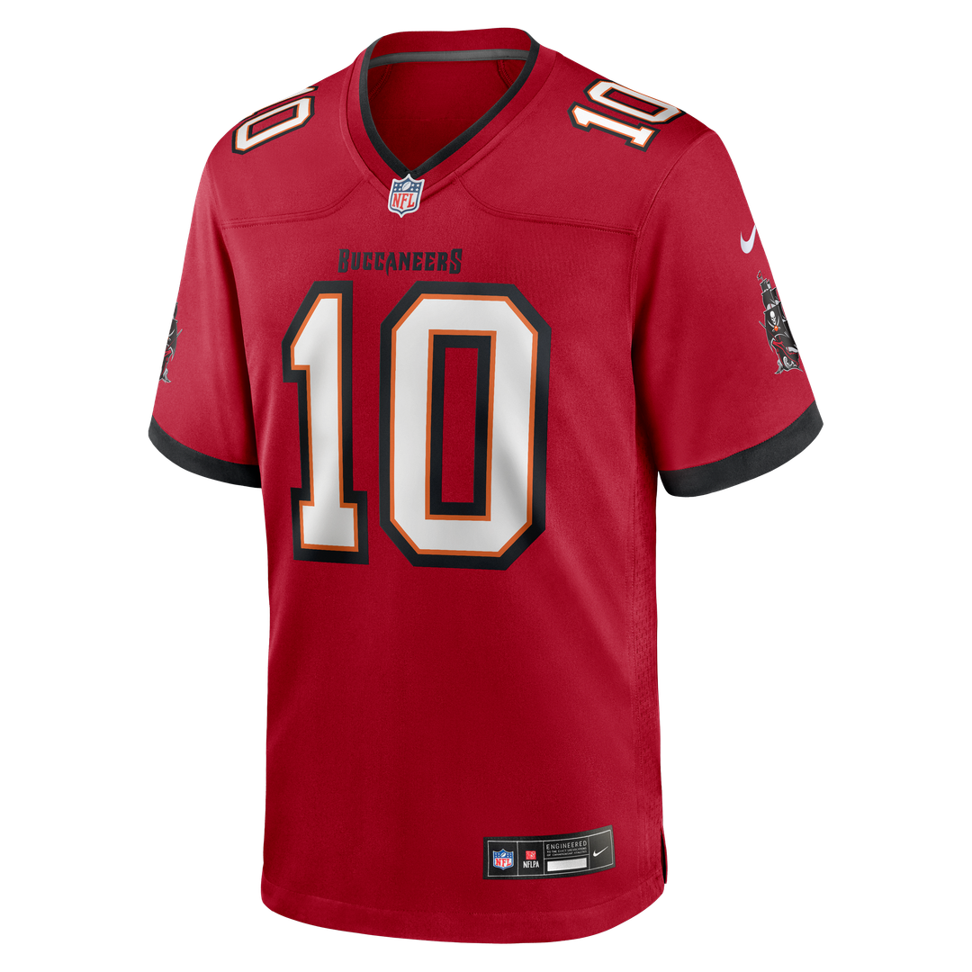 Men's Tampa Bay Buccaneers Trey Palmer Red Game NFL Football Jersey - view 2