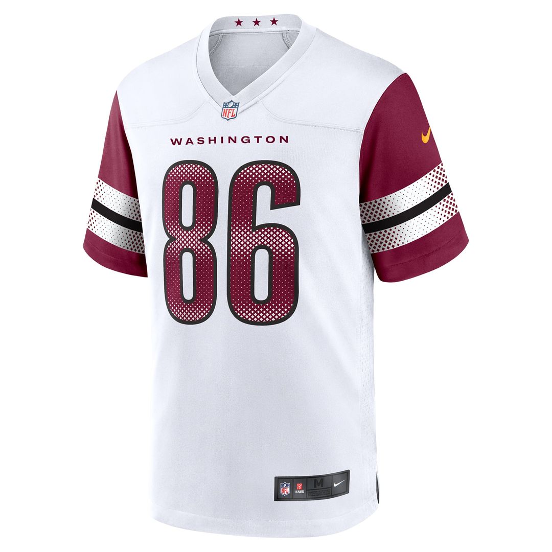 Men's Washington Commanders Zach Ertz White Game NFL Football Jersey - view 2