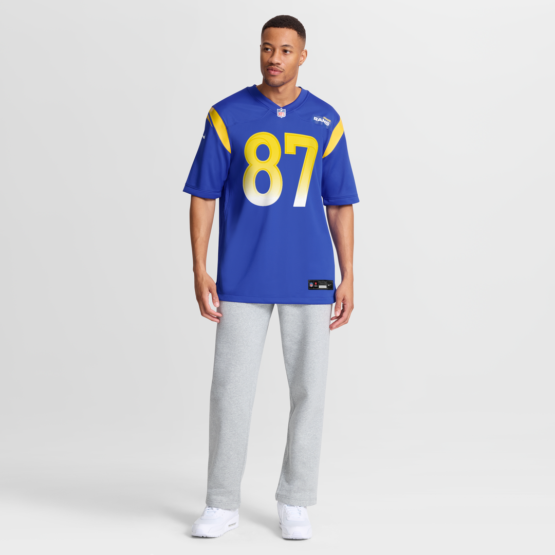 Men's Los Angeles Rams Davis Allen Royal Home Game NFL Football Jersey - view 7