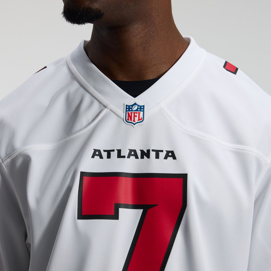 Men's Atlanta Falcons Bijan Robinson White Game NFL Football Jersey - view 18
